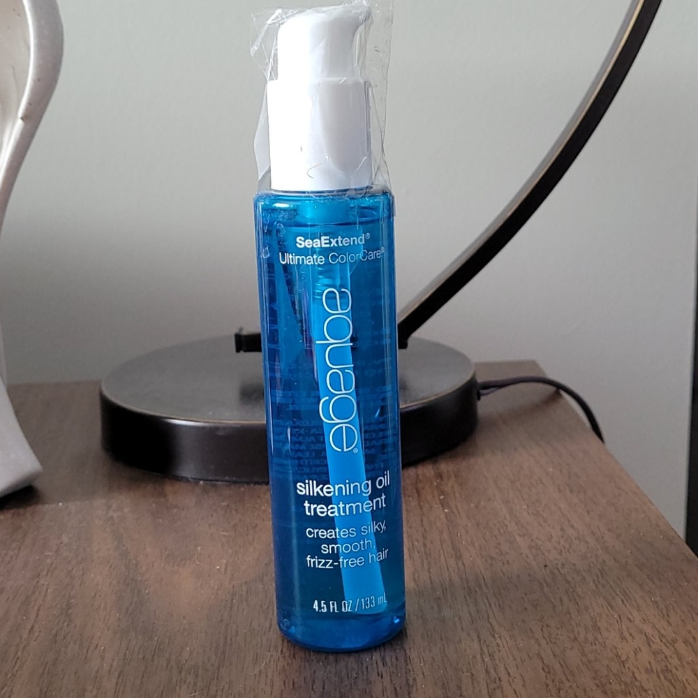 Aquage silkening oil